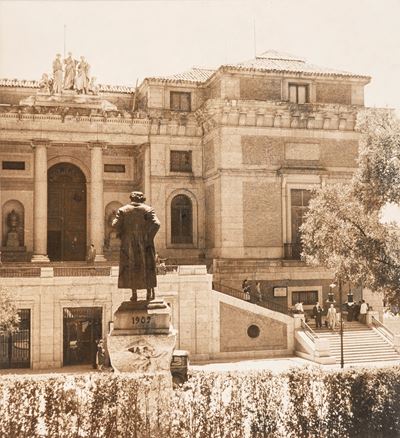 Museo del Prado, Madrid - Stampa vintage alla gelatina ai sali d'argento