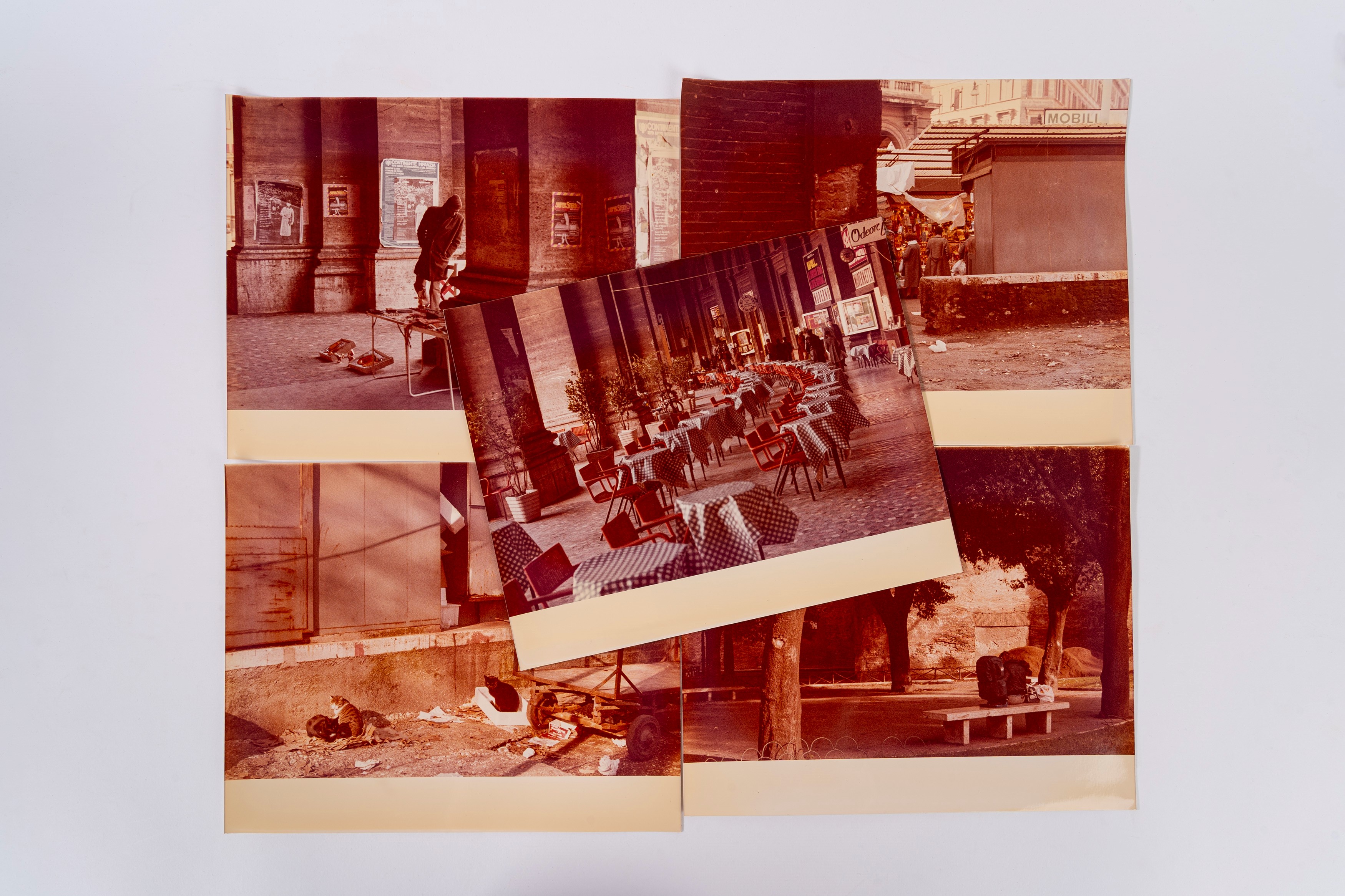 Carlo di Palma - Fotografie romane, serie di 24 fotografie in bianco e nero e a colori