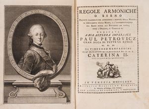 Harmonic rules or reasoned precepts for learning the principles of music, the carriage of the hand, and the accompaniment of the bass on keyboard instruments