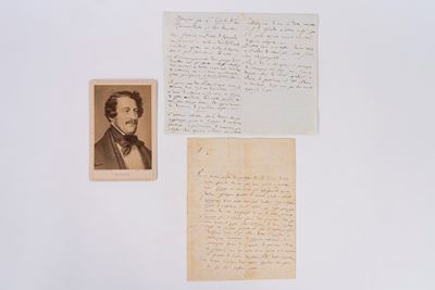 Lettere e fotografie del 1840