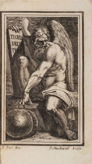 General Theory of the Earth exhibited at the Volscian Academy of Velletri