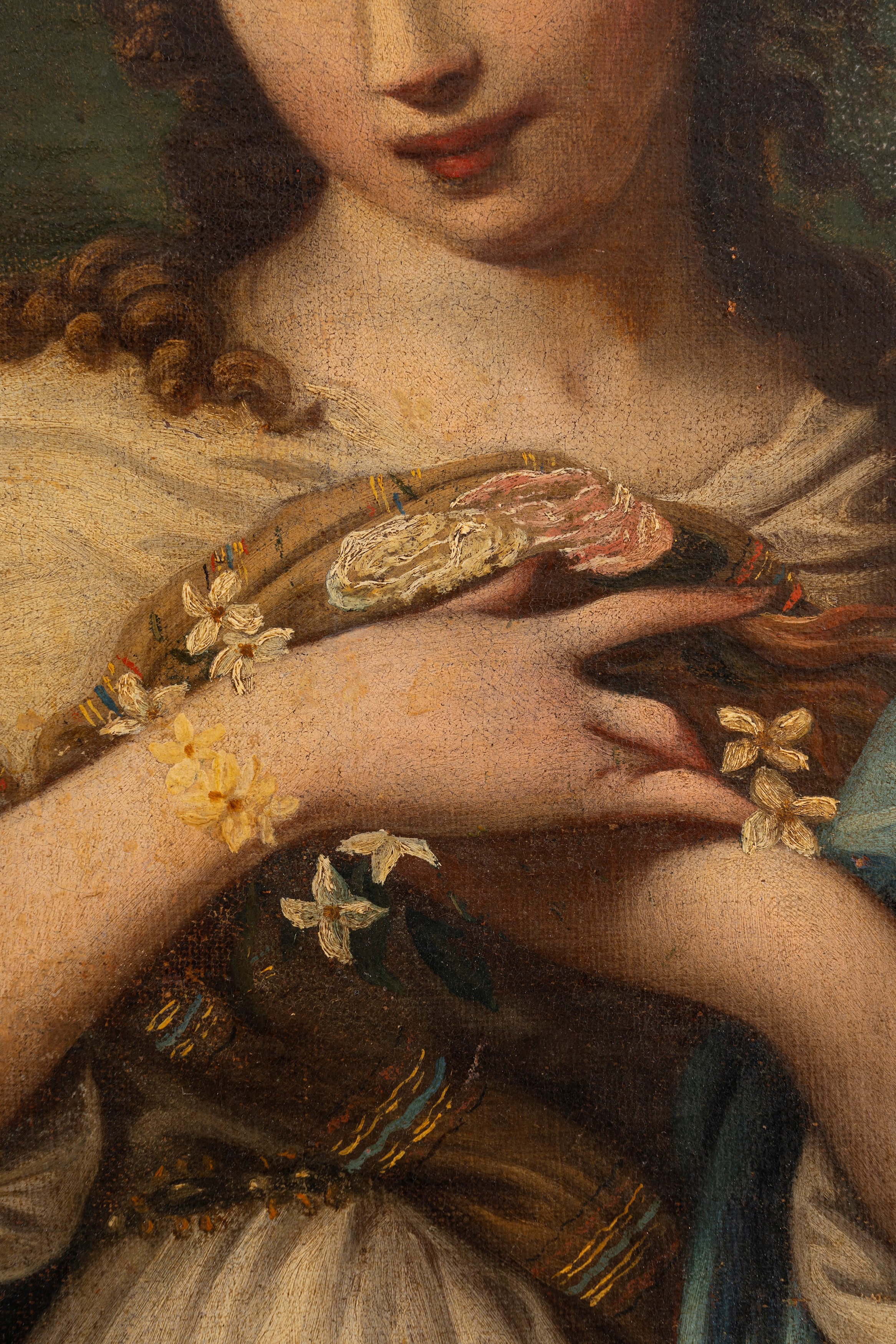 Giovane donna con fiori in mano (Allegoria della Primavera)