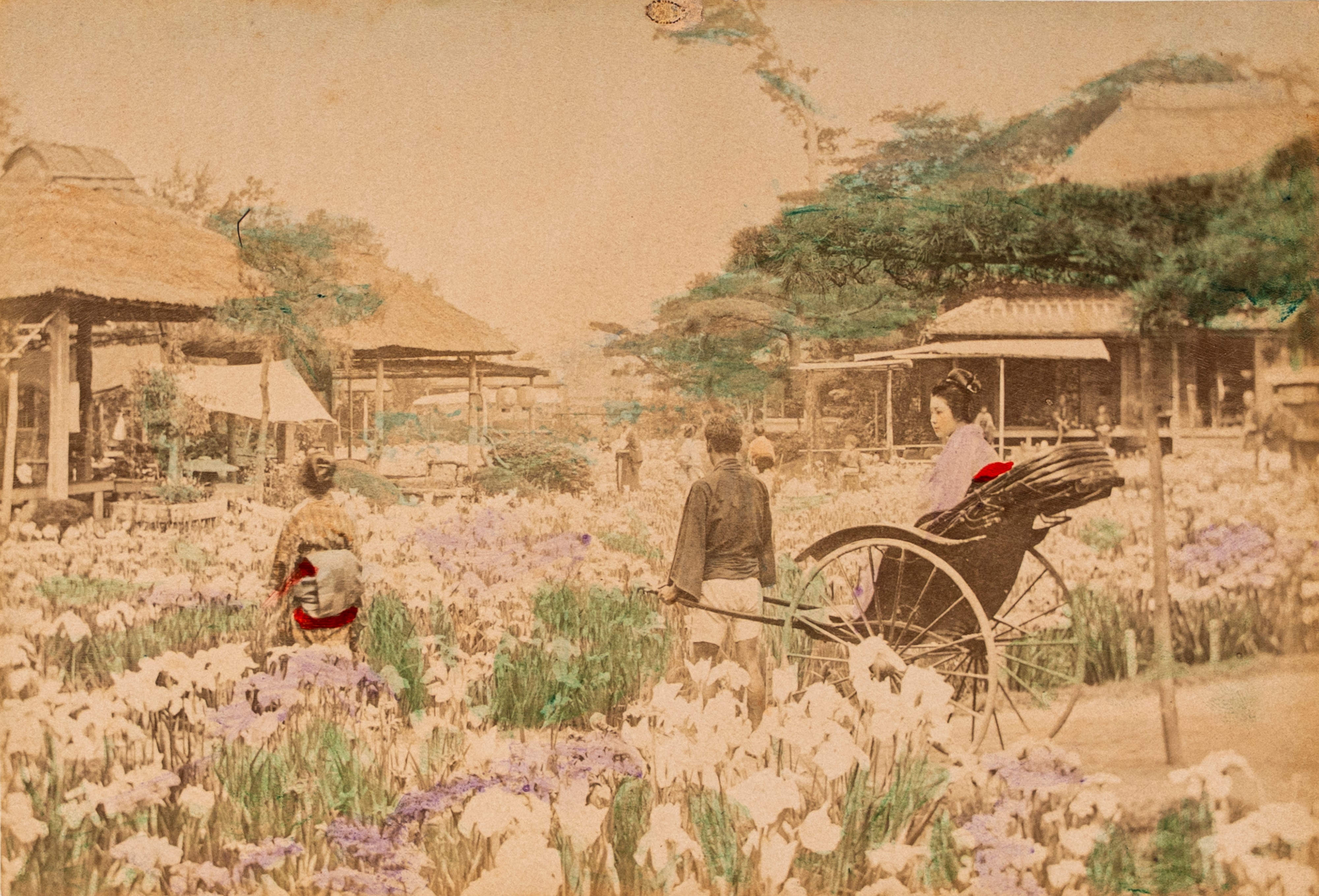 Scuola di Yokoama - Autore anonimo, Giappone - 48 stampe all'albumina colorate a mano