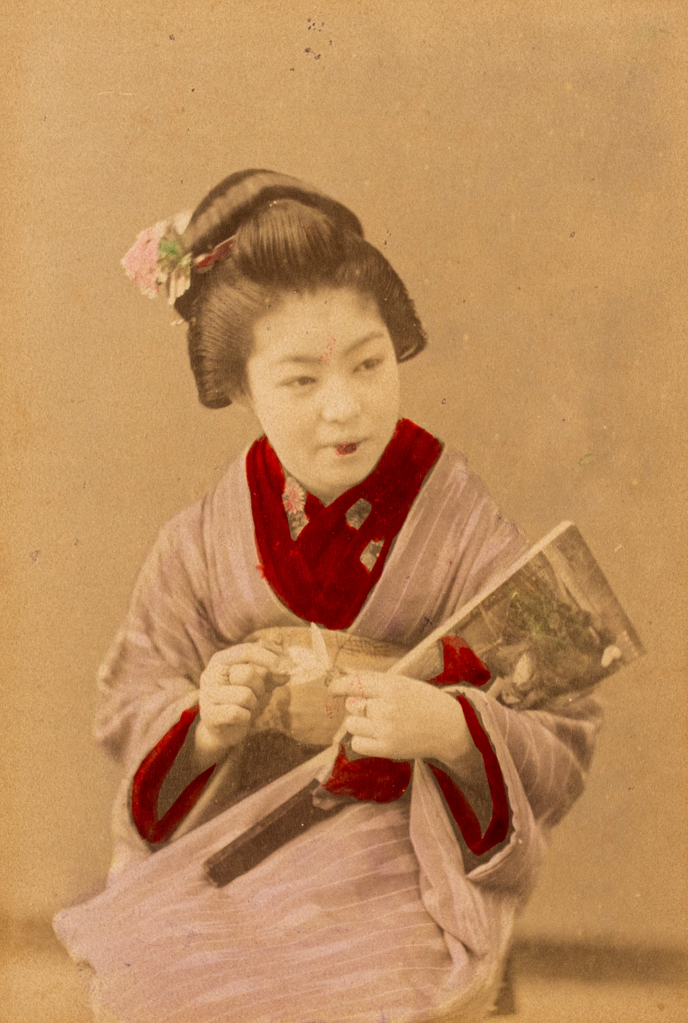 Scuola di Yokoama - Autore anonimo, Giappone - 48 stampe all'albumina colorate a mano