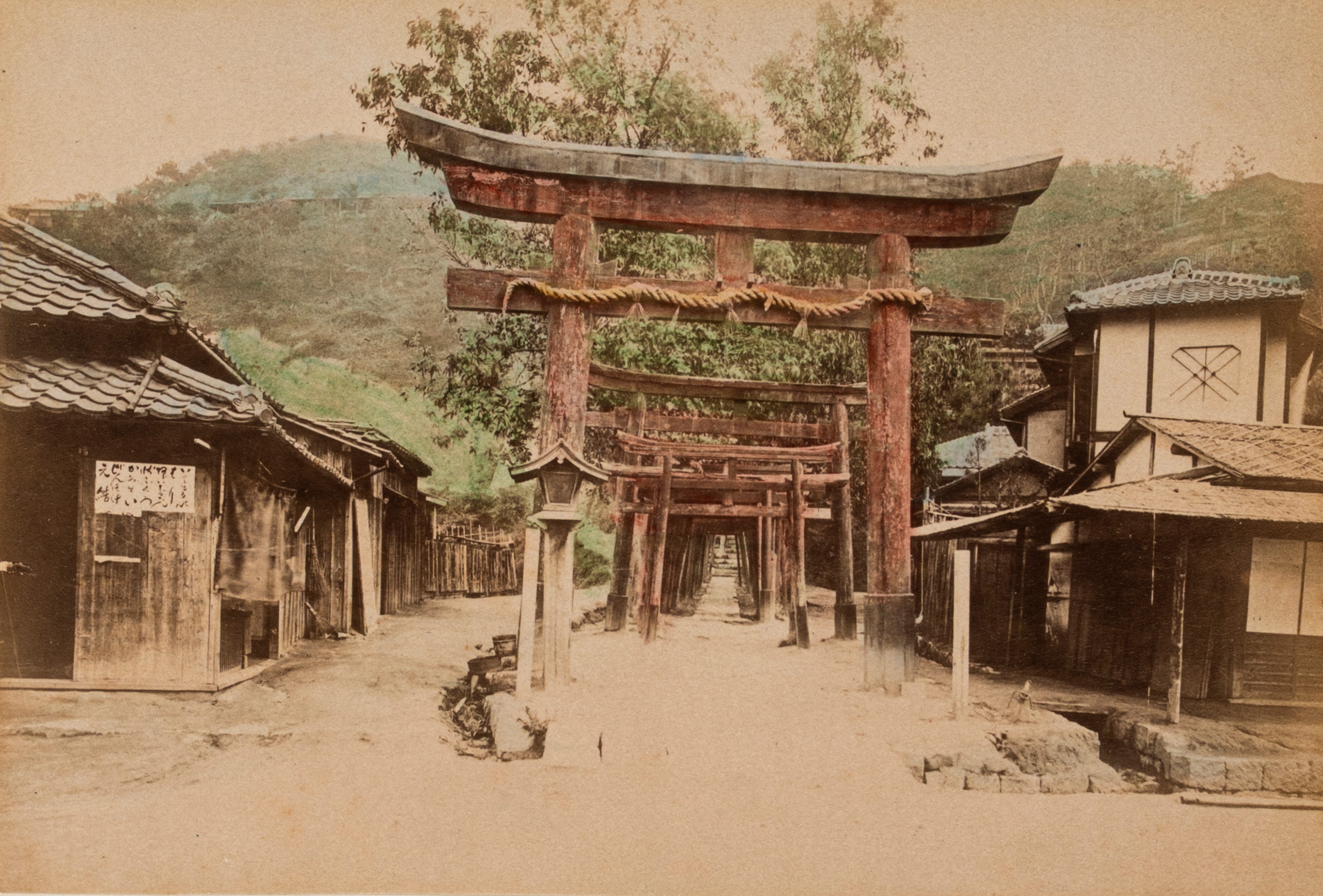 Scuola di Yokoama - Autore anonimo, Giappone - 48 stampe all'albumina colorate a mano