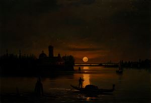 Barche al tramonto