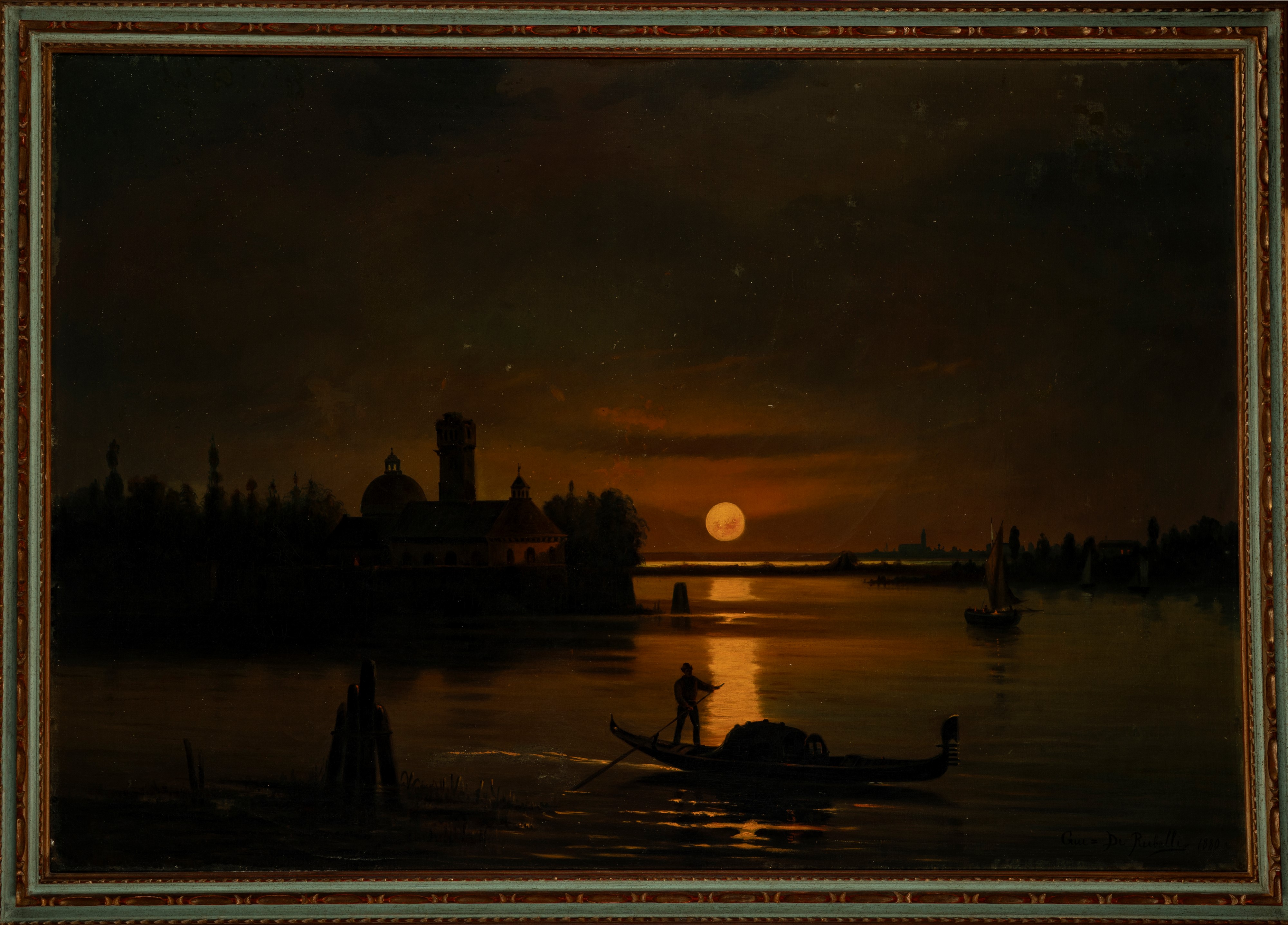 Barche al tramonto