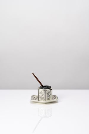 Calamaio con piattino