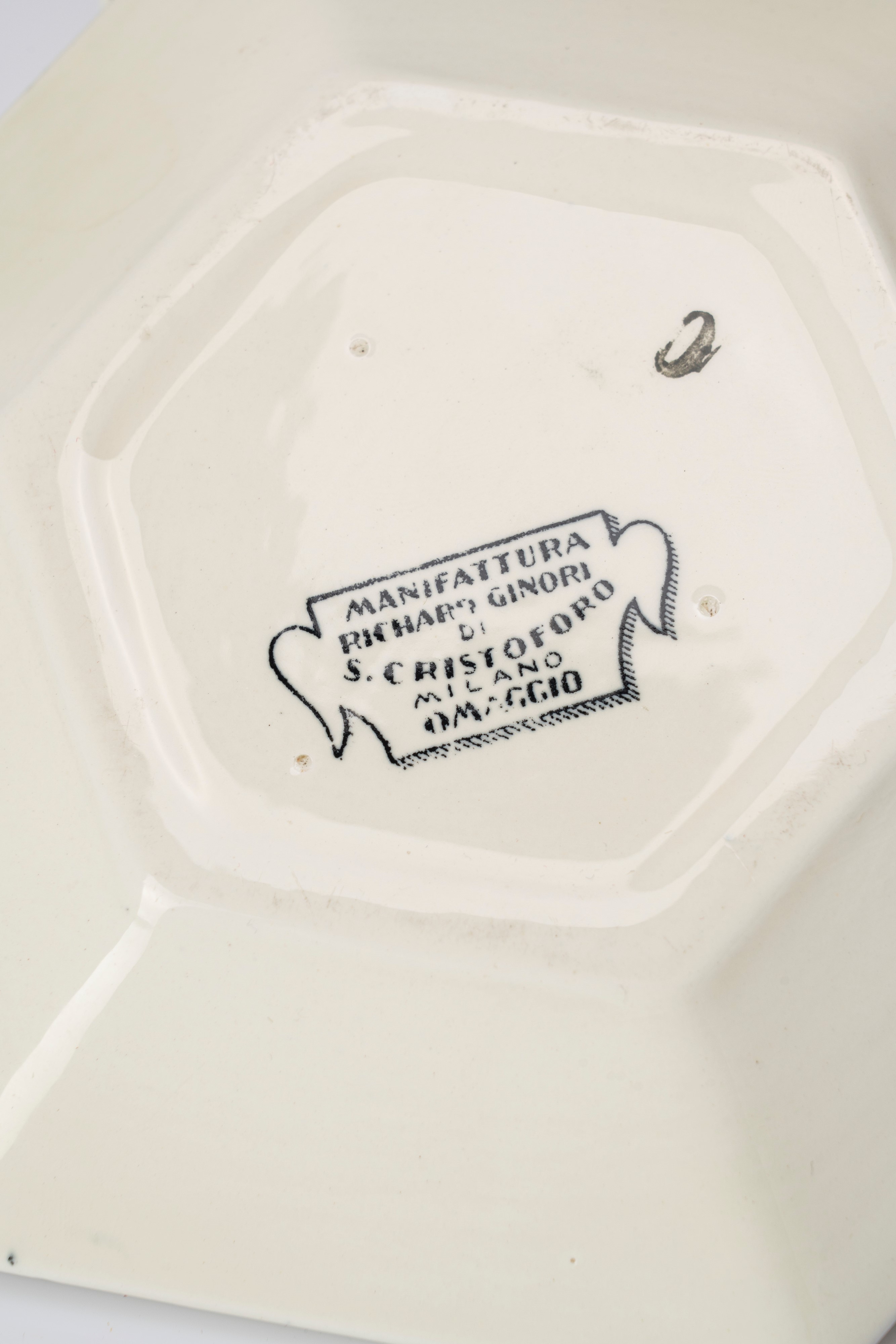 Calamaio con piattino