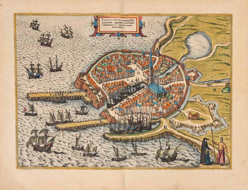 Flissinga munitissimum Zelandiae oppidum, tutissimum Nautarum et Nauclerorum domicilium