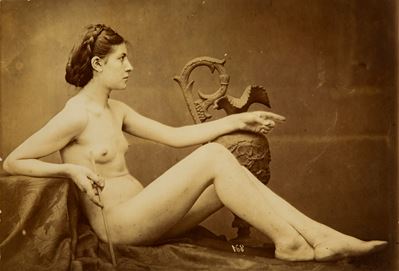 Senzatitolo (Nudo), stampa all'albumina