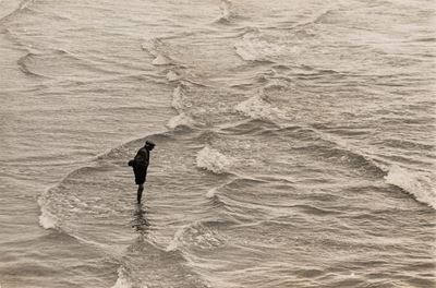 Waves, Brighton - Stampa alla gelatina ai sali d'argento, 1967