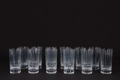 Baccarat, Dodici bicchieri Highball Harmonie in cristallo