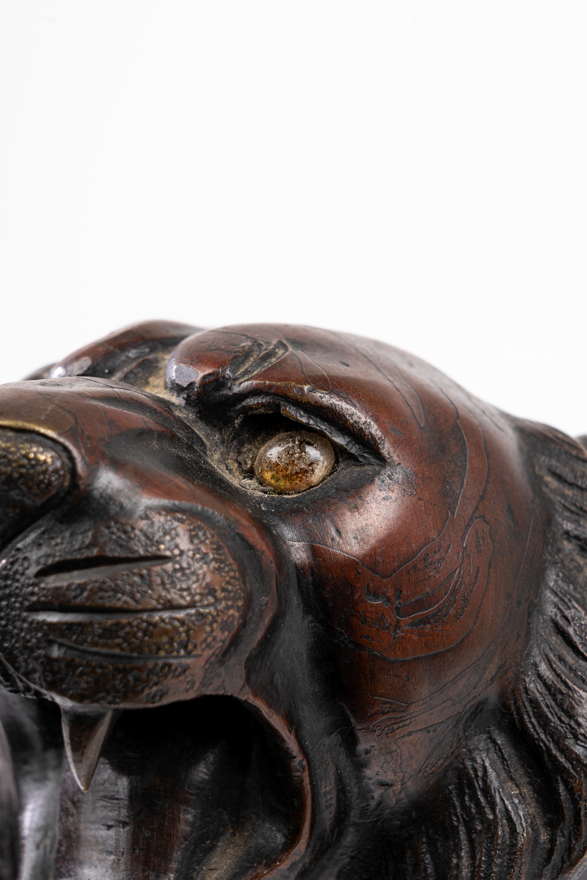 Scultore Art Déco, Tigre in bronzo