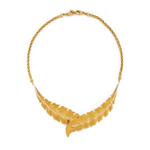 Collana a foglie