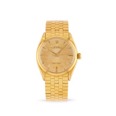 Oyster Perpetual, orologio da polso in oro giallo 18k