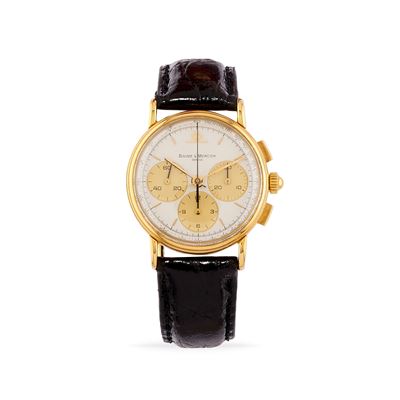 Cronografo in oro giallo 18k