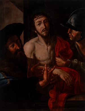Ecce Homo with Pilate and a soldier