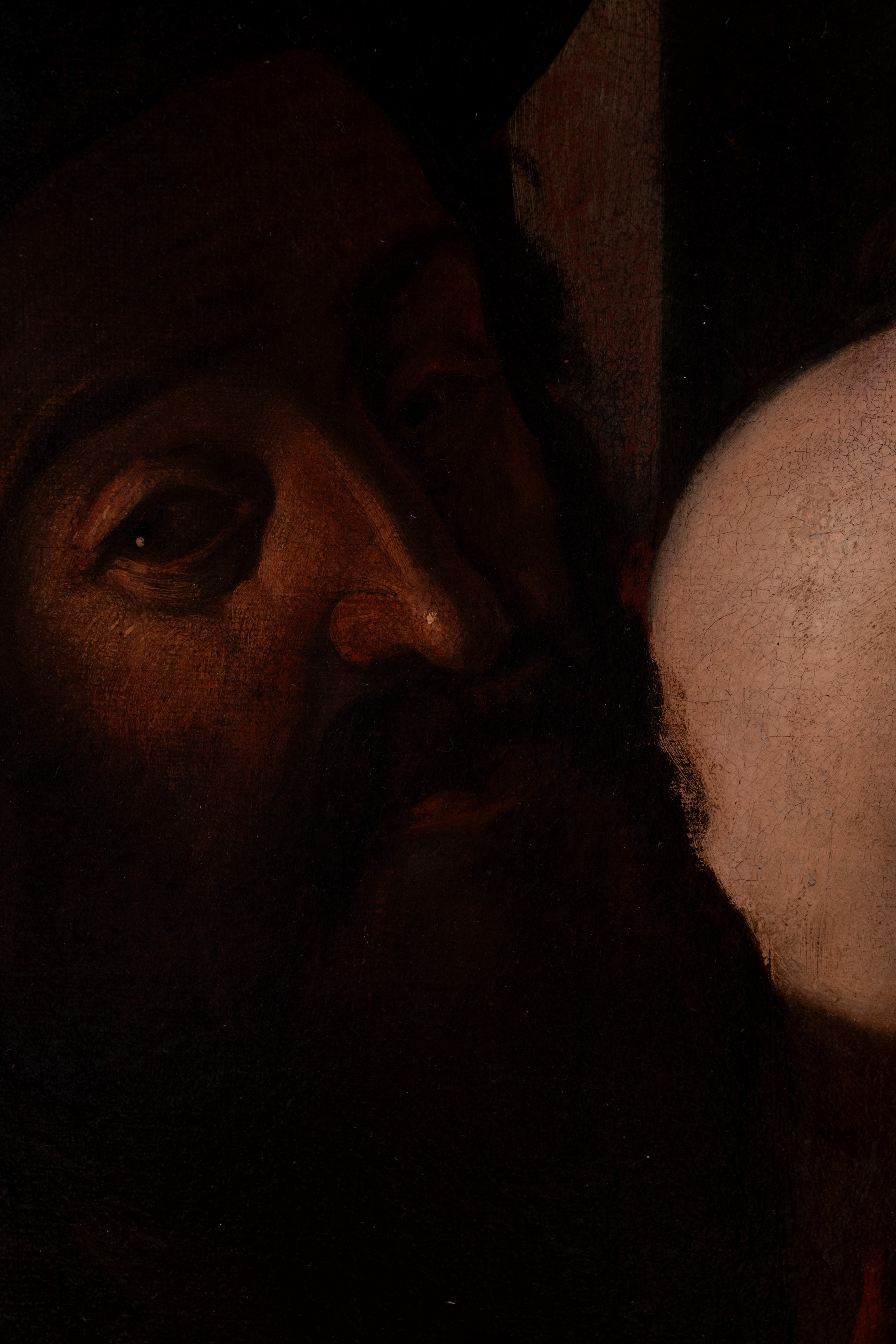 Ambito di Caravaggio - Cecco del Caravaggio (Francesco Buoneri), Ecce Homo con Pilato e un soldat...