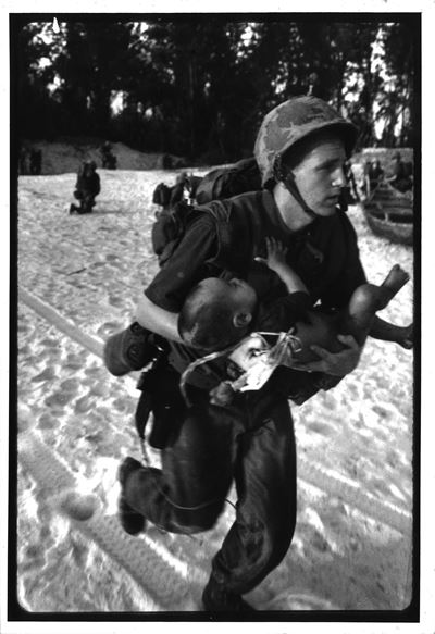 U.S. Marines in Vietnam, stampa successiva alla gelatina ai sali d'argento, 1965