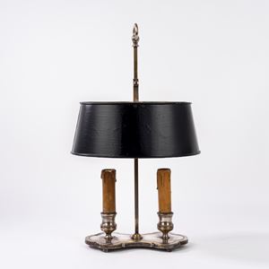 Buiotte in metallo argentato, secolo XIX