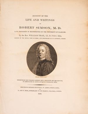 Account of the life and writings of Robert Simson