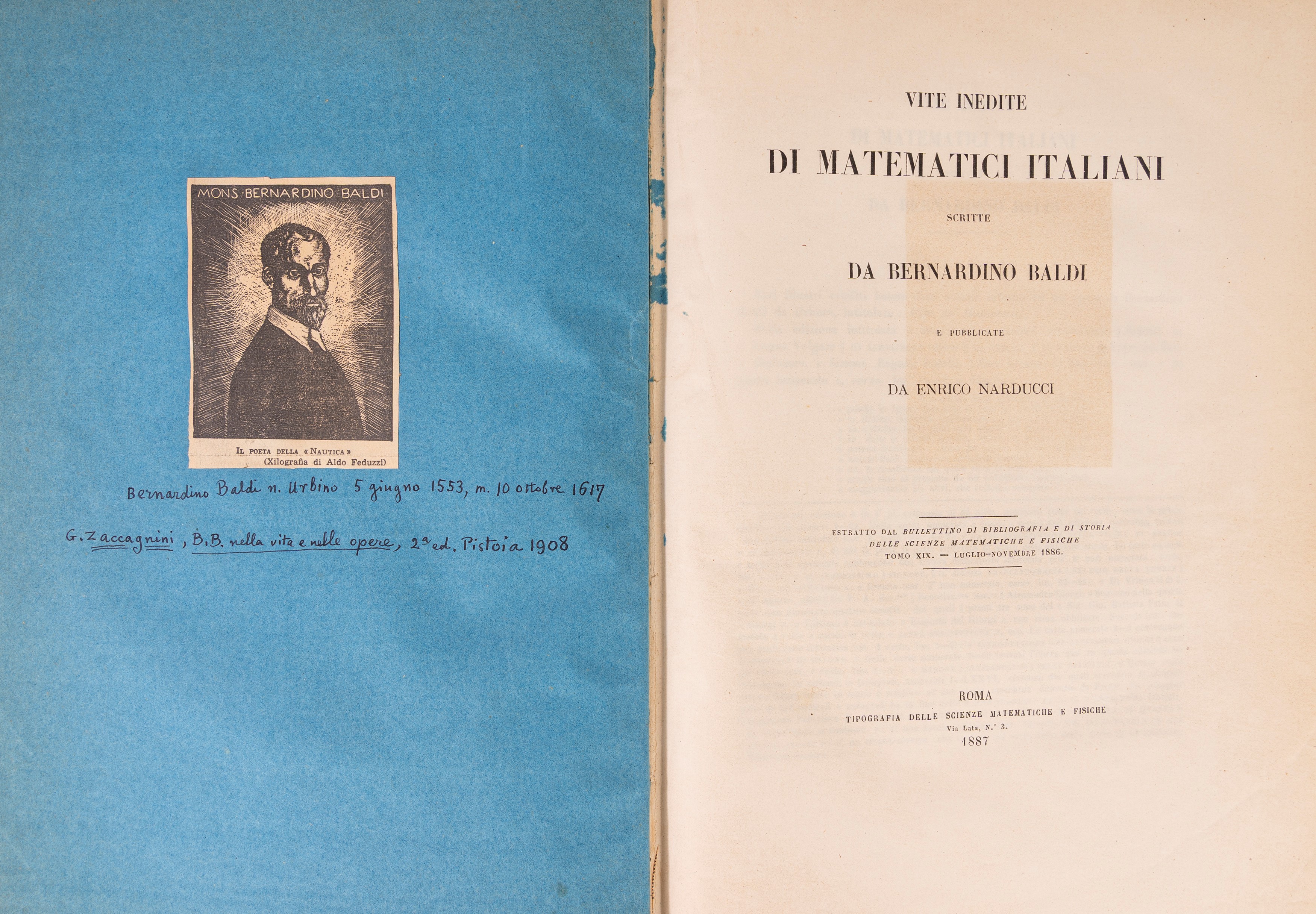 Vite inedite di matematici italiani