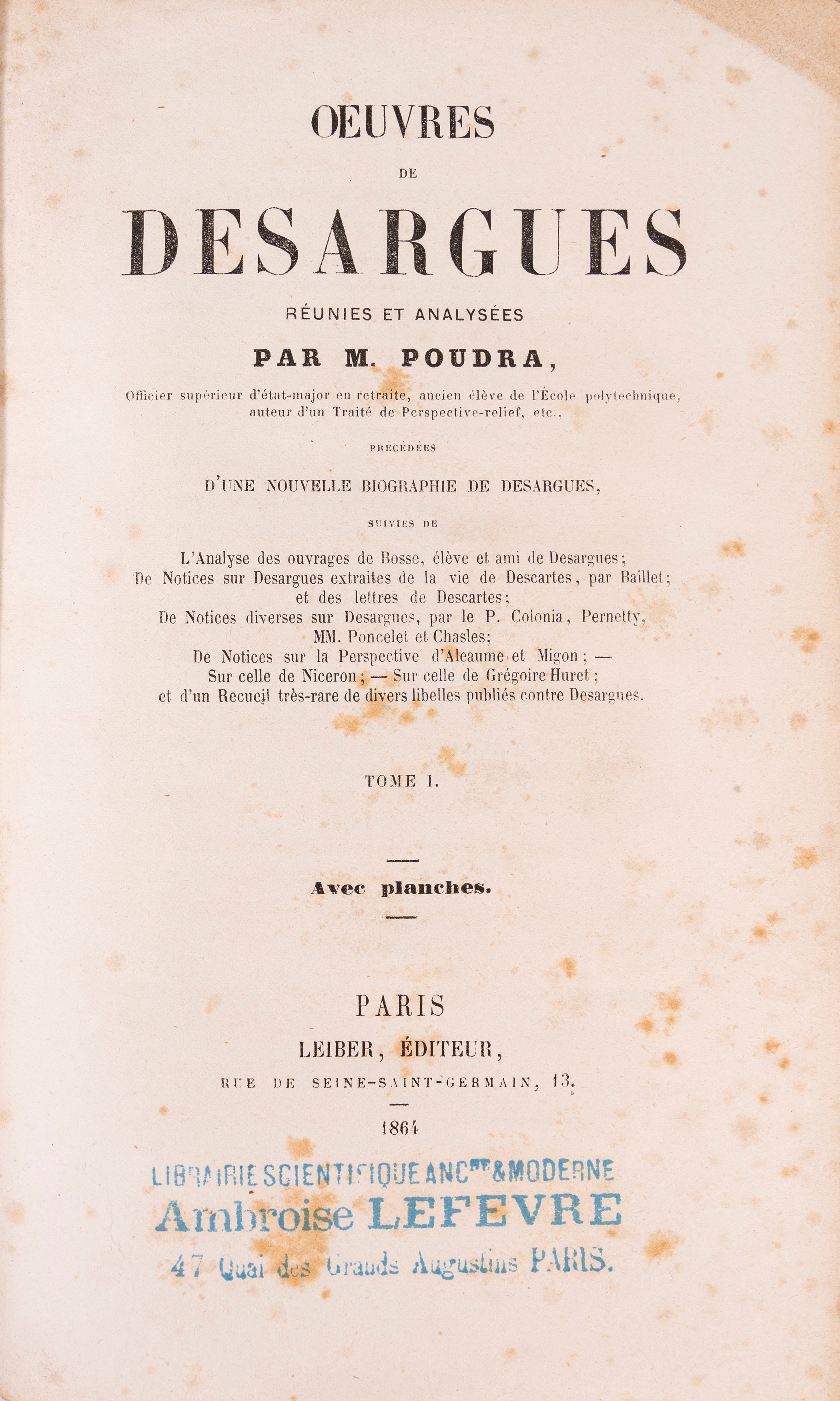 Oeuvres de Desargues