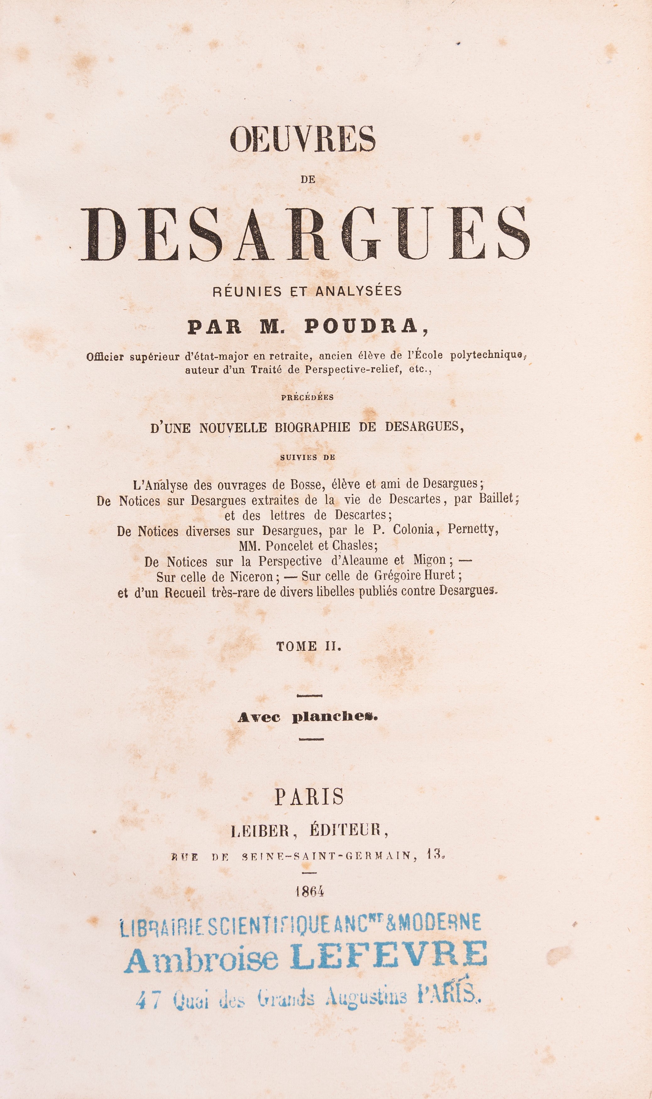 Oeuvres de Desargues