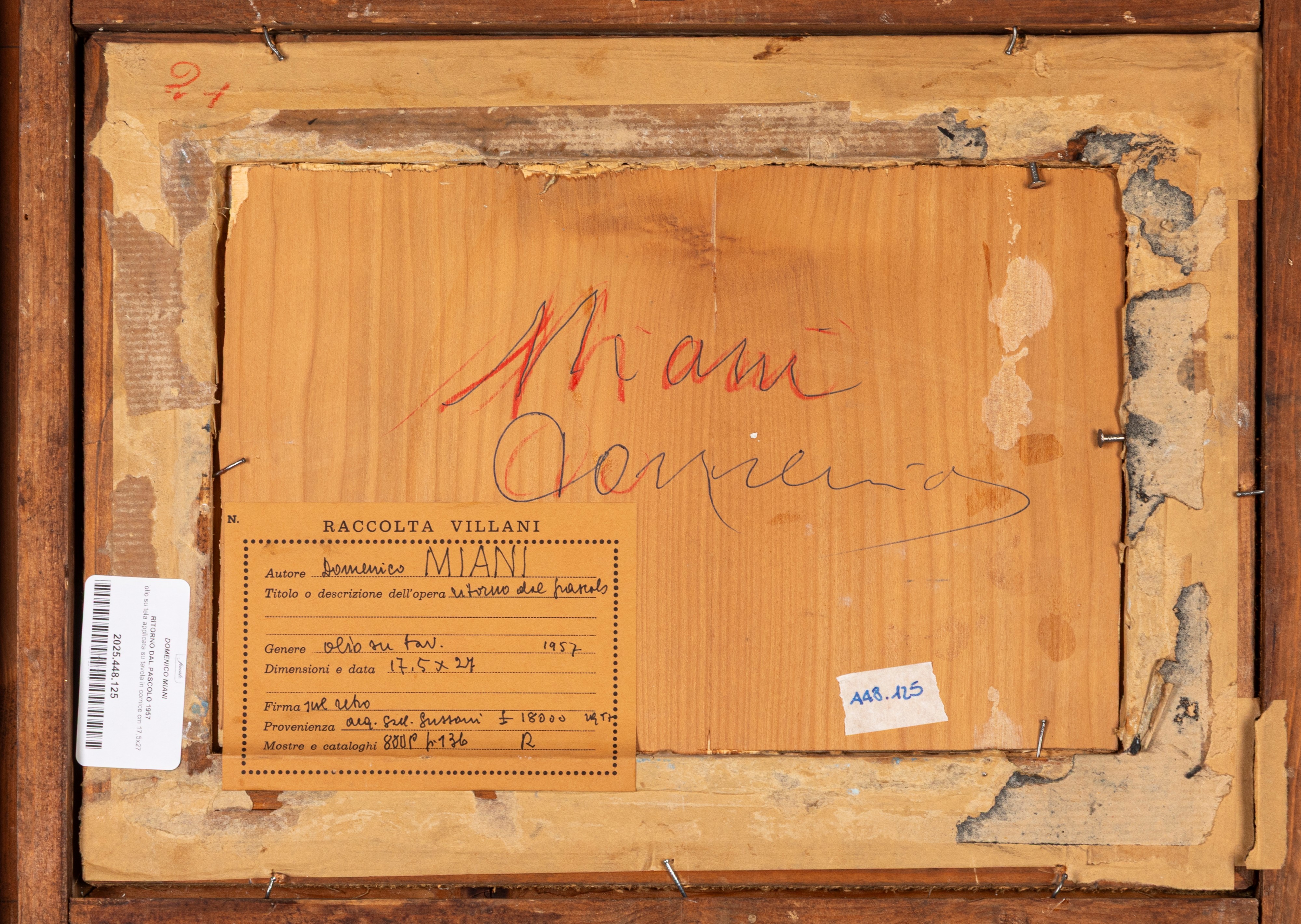 Domenico Miani - Ritorno dal pascolo