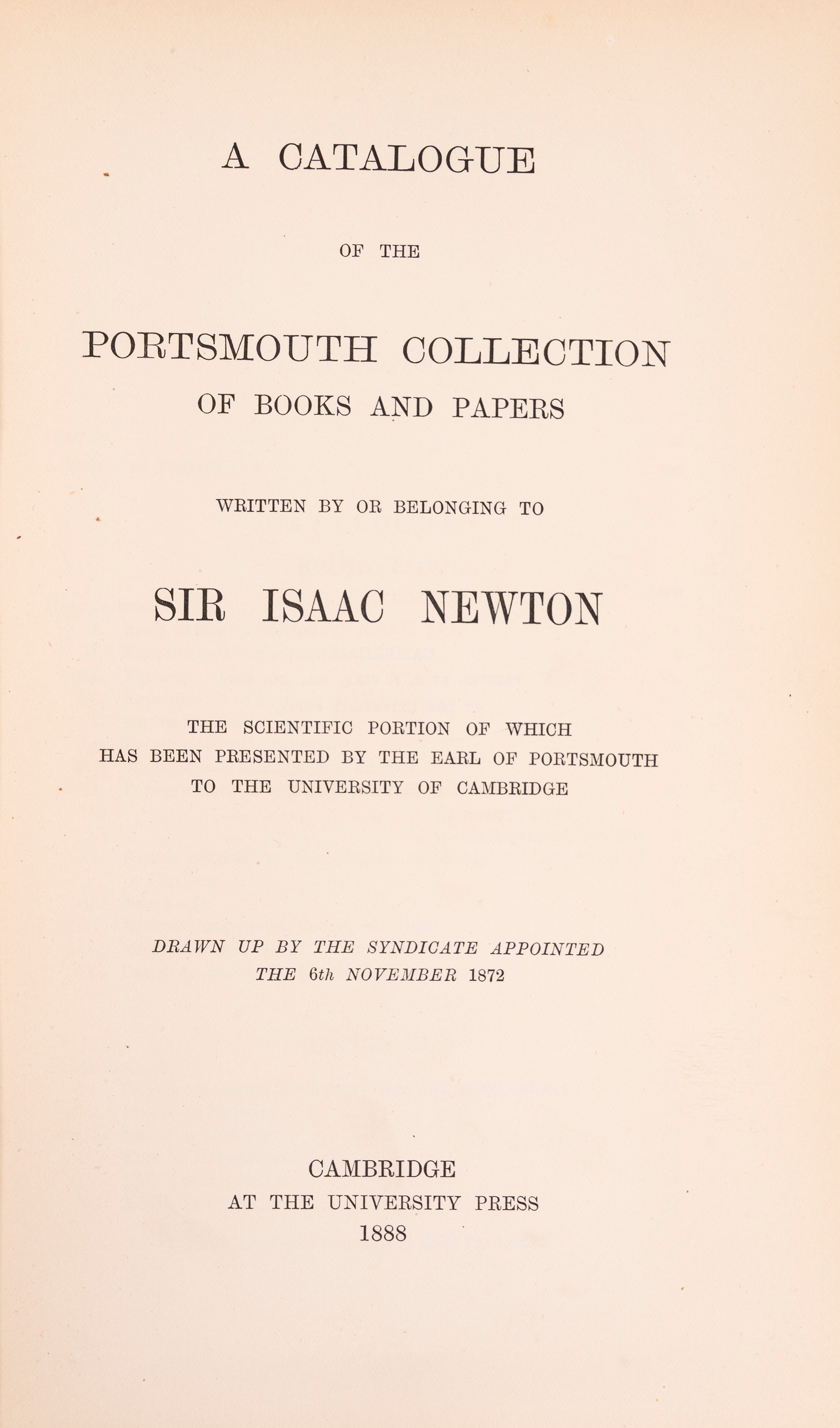 Raccolta di opuscoli sopra le opinioni filosofiche di Newton