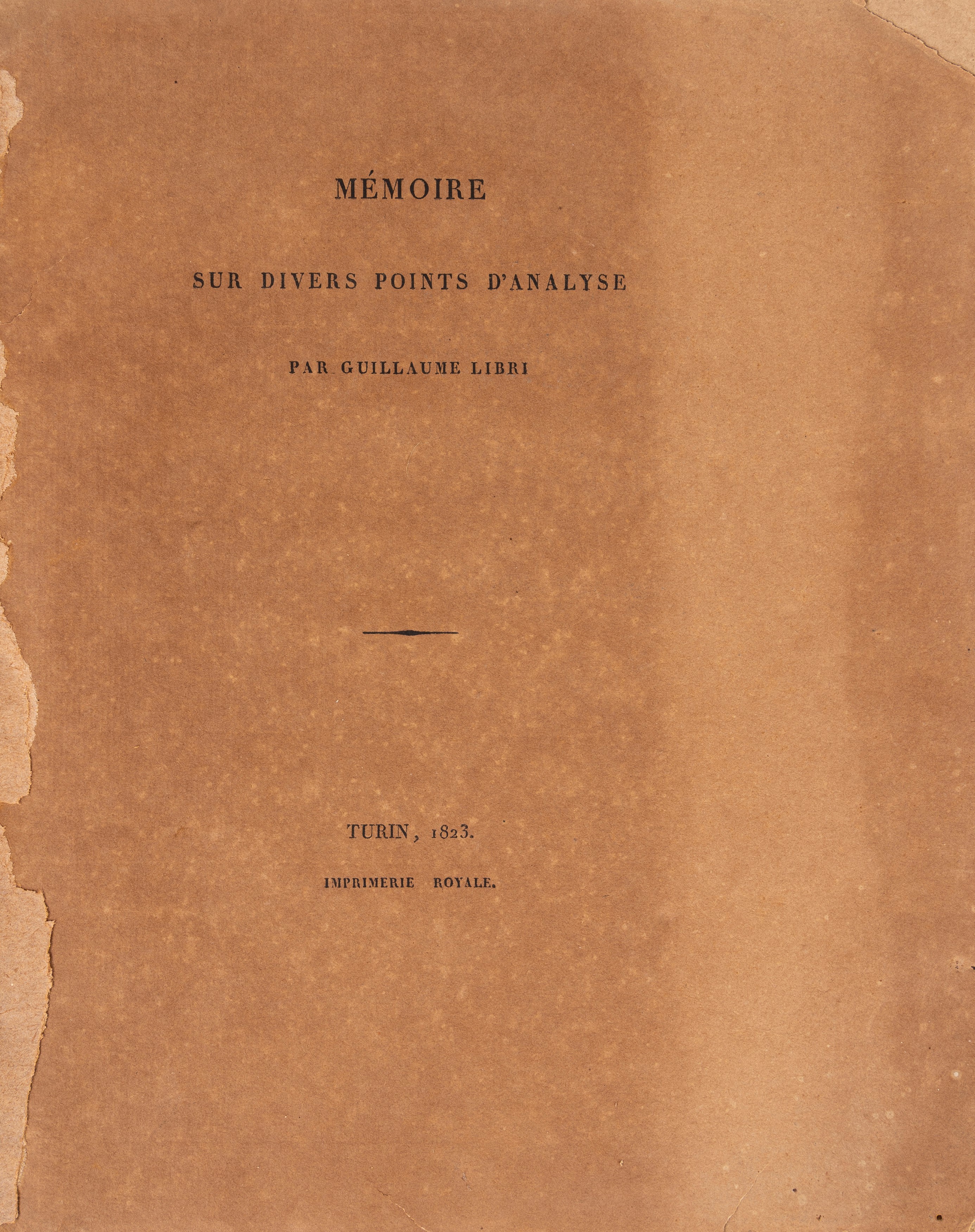 Sulle quantità immaginarie