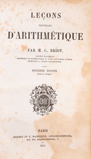 M&eacute;langes d'analyse alg&eacute;brique et de g&eacute;om&eacute;trie