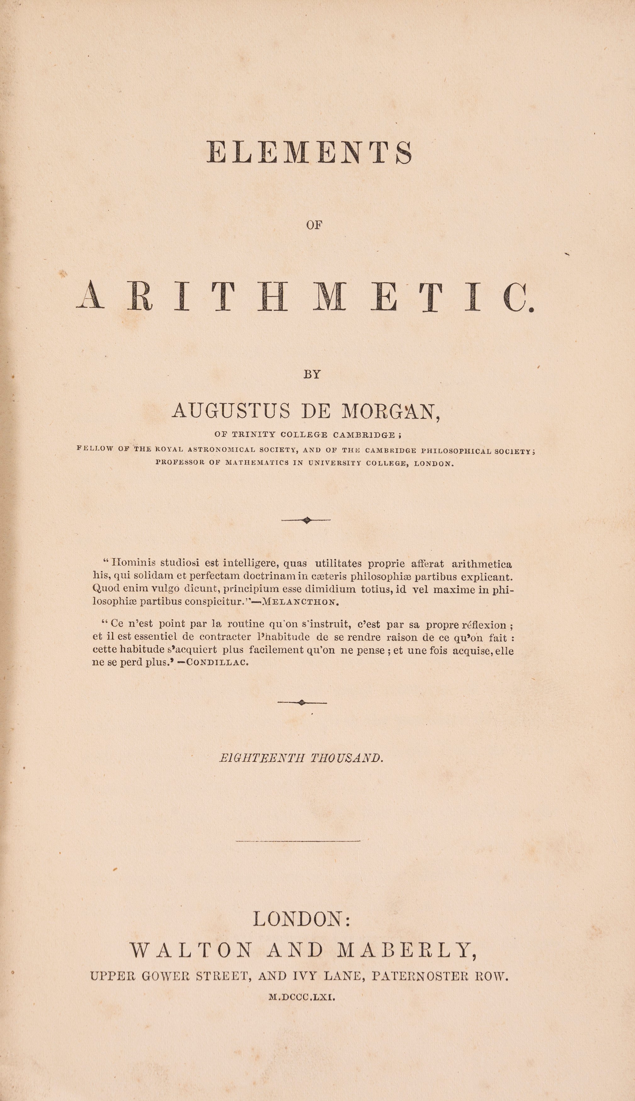 Elementary illustrations of the differential and integral calculus