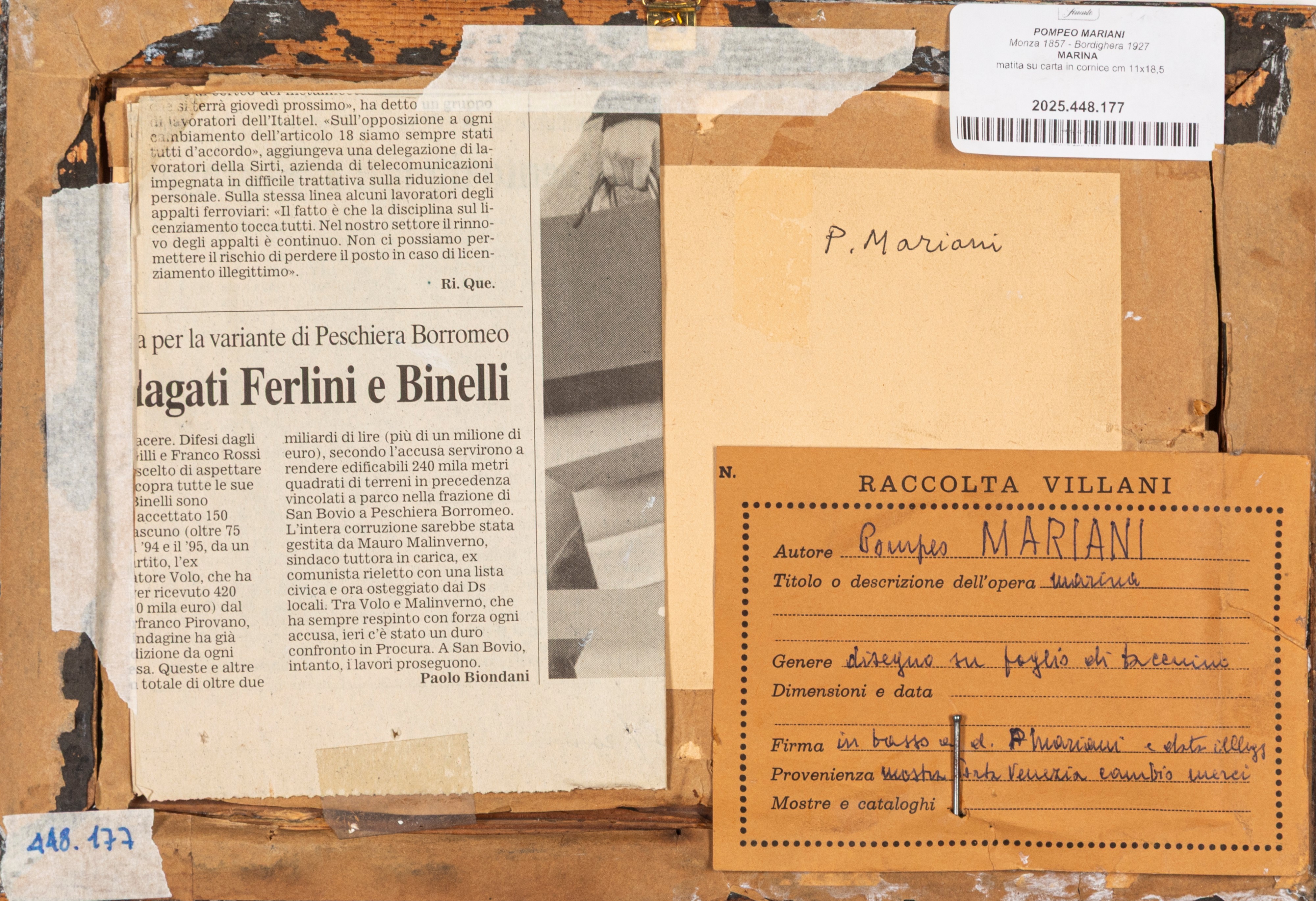 Pompeo Mariani - Marina