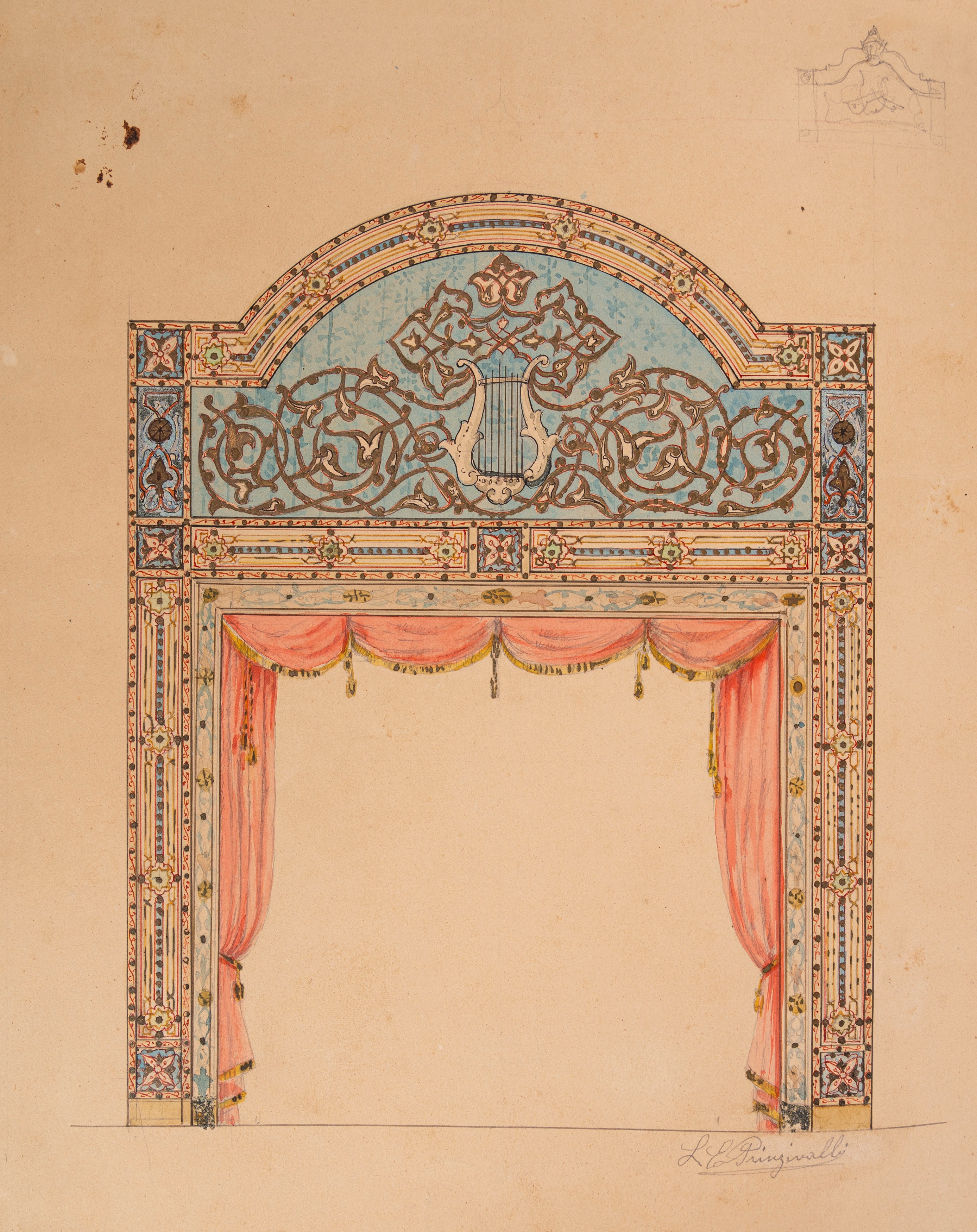 Enrico Mancini - Album di studi di decorazione