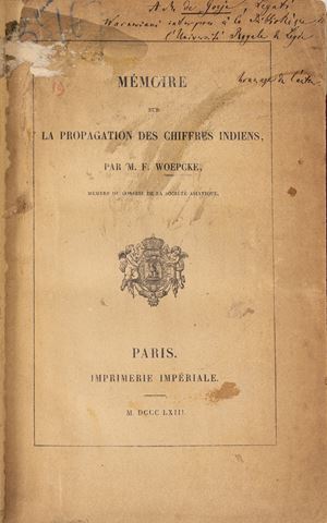 La propagation des chiffres indiens