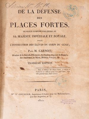 De la D&eacute;fense des Places Fortes