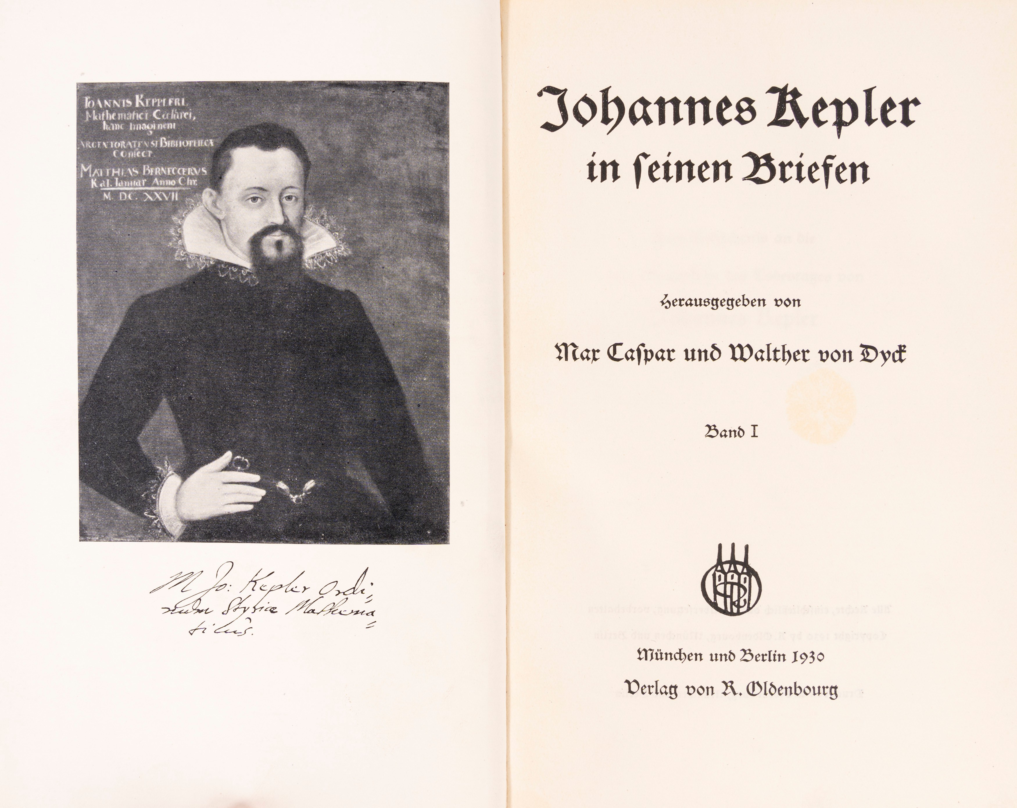 Johannes Kepler in seinen Briefen