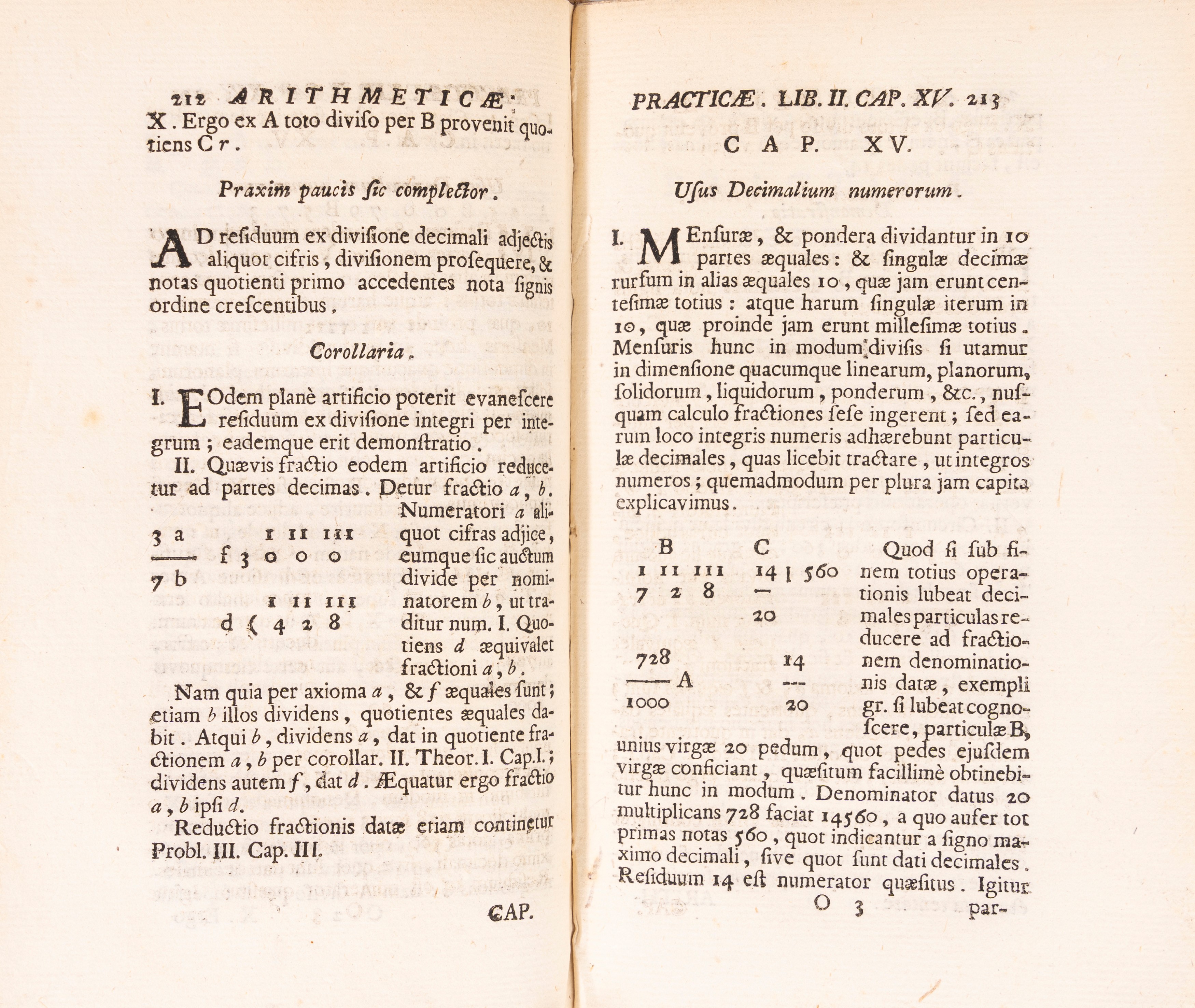 Arithmeticae theoria et praxis