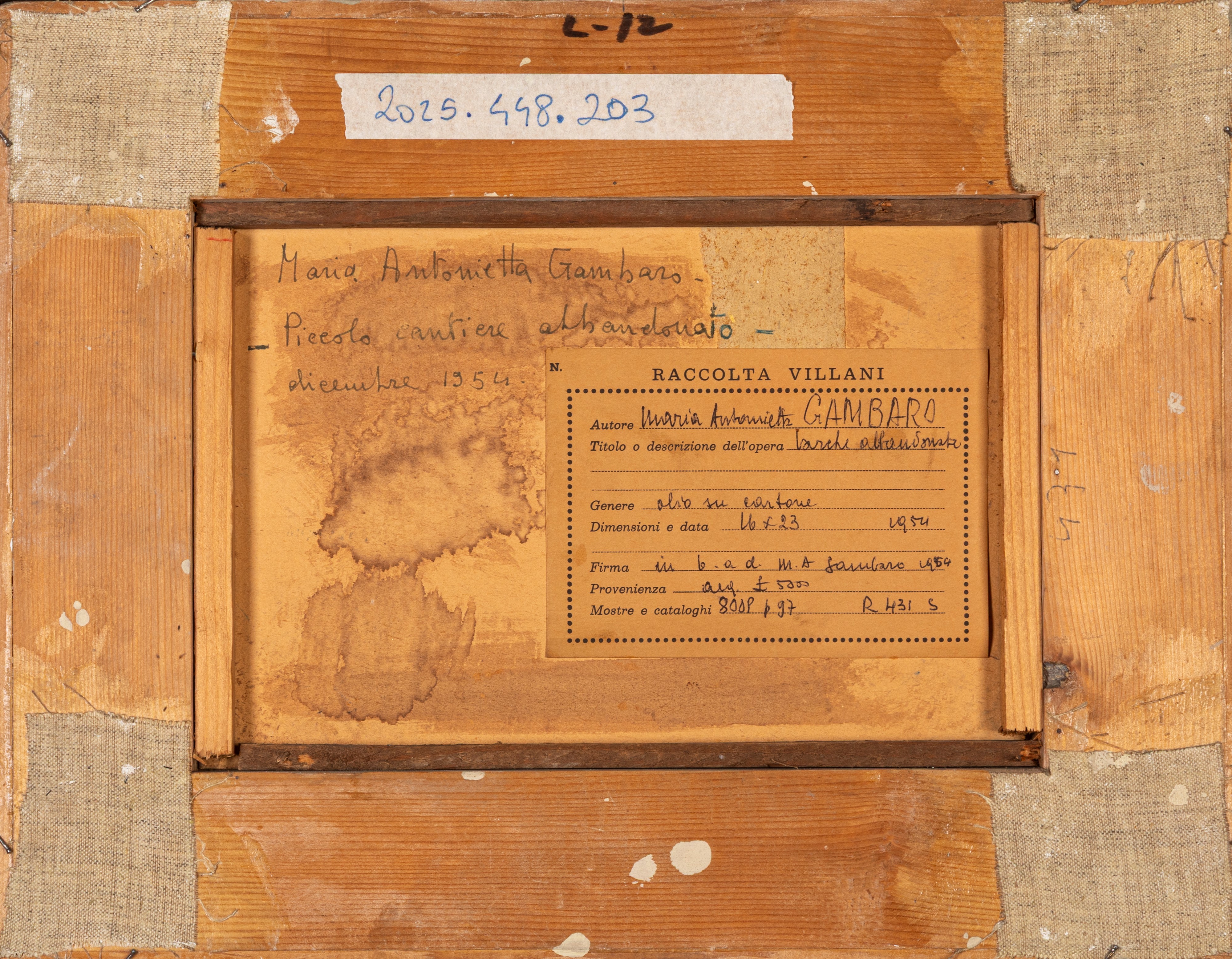 Maria Antonietta Gambaro - Barche abbandonate