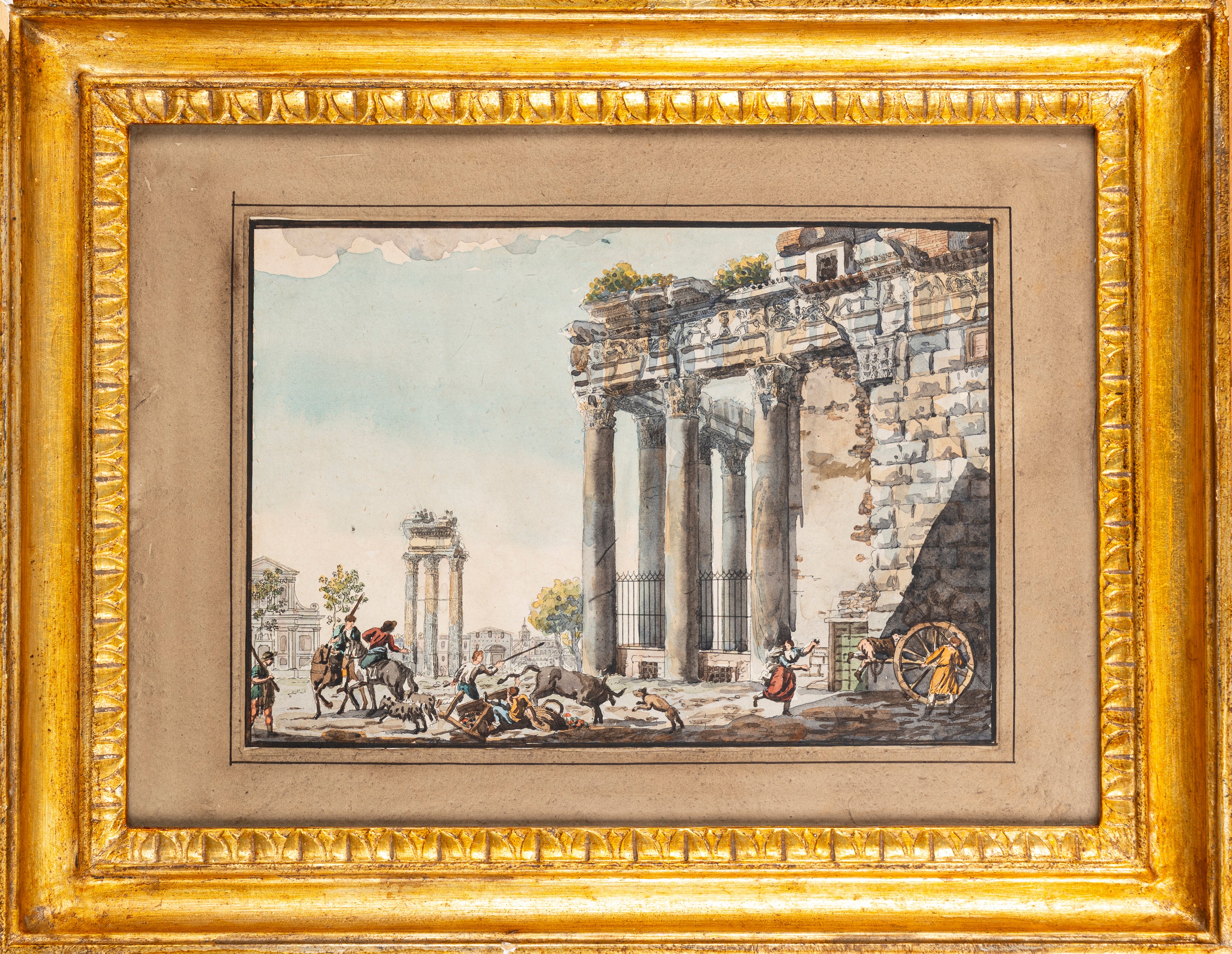 Il tempio di Antonino e Faustina nel Foro romano