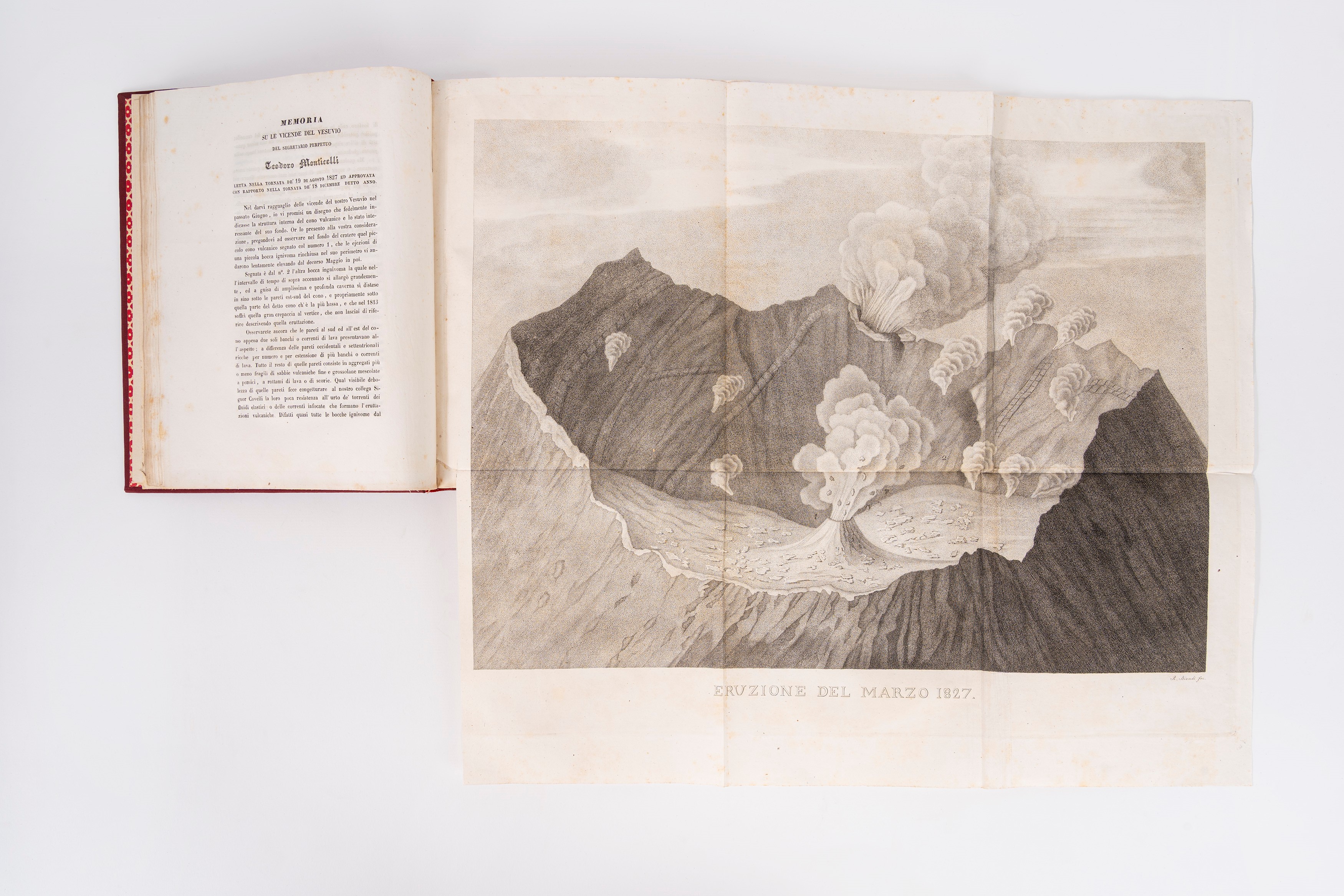 Memorie su le vicende del Vesuvio