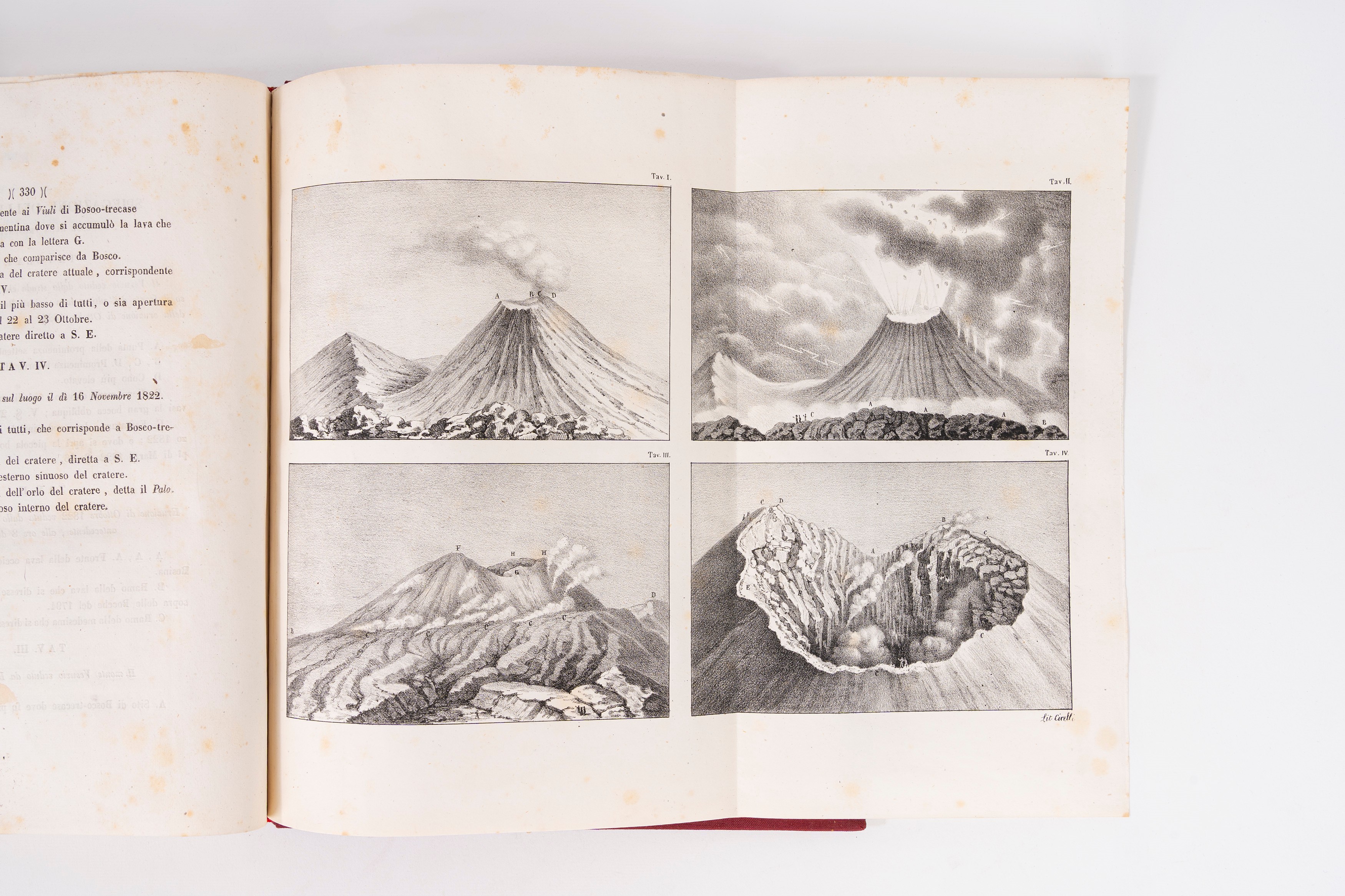 Memorie su le vicende del Vesuvio