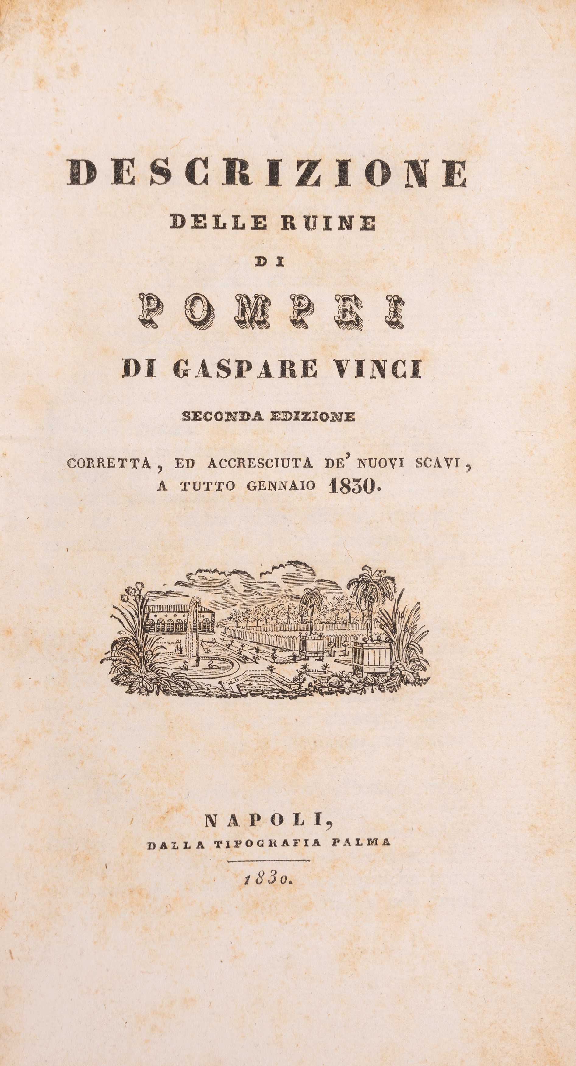 Ludovico Pepe - Memorie storiche dell'antica Valle di Pompei, 1887