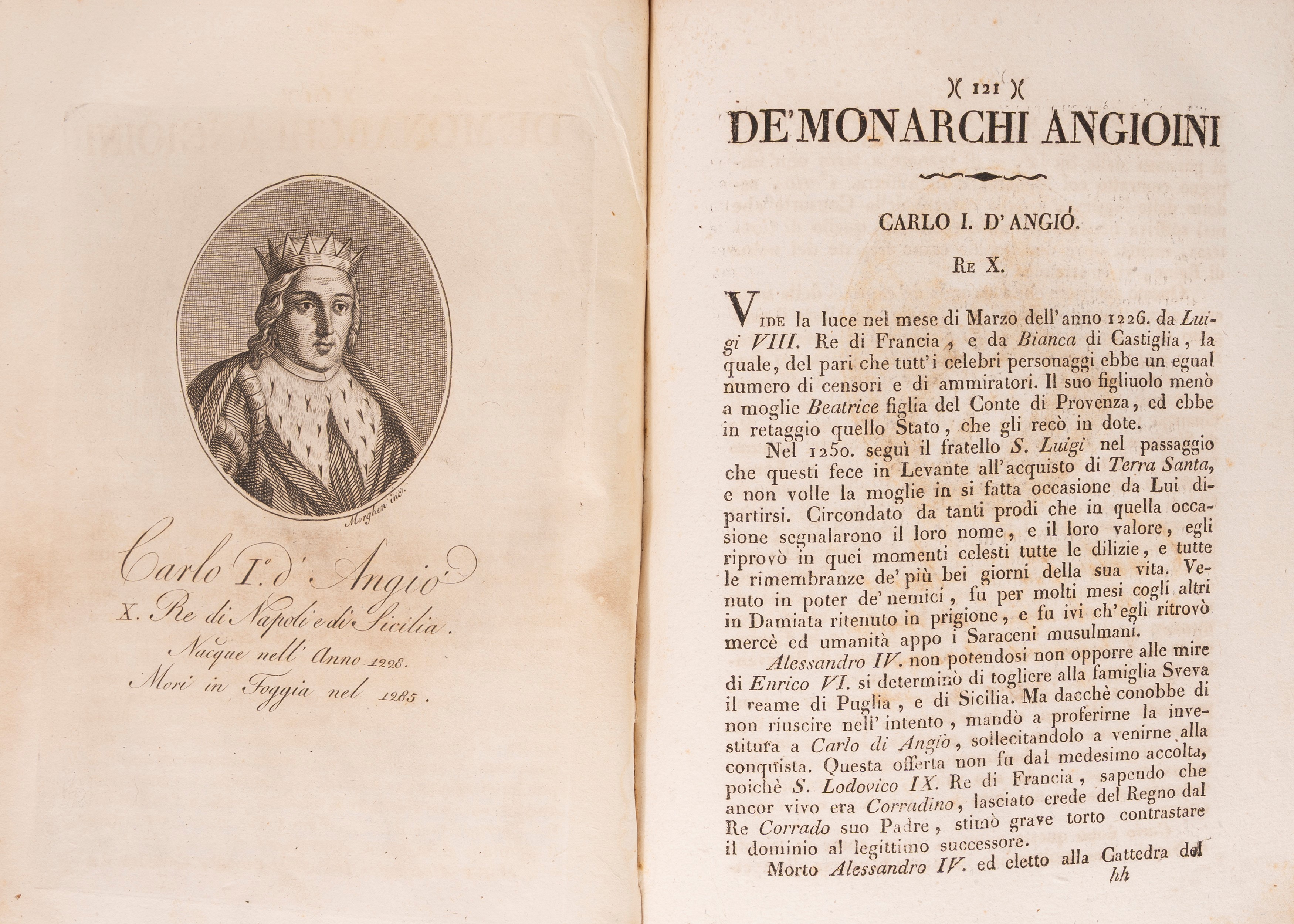 Biografia de' Re di Napoli