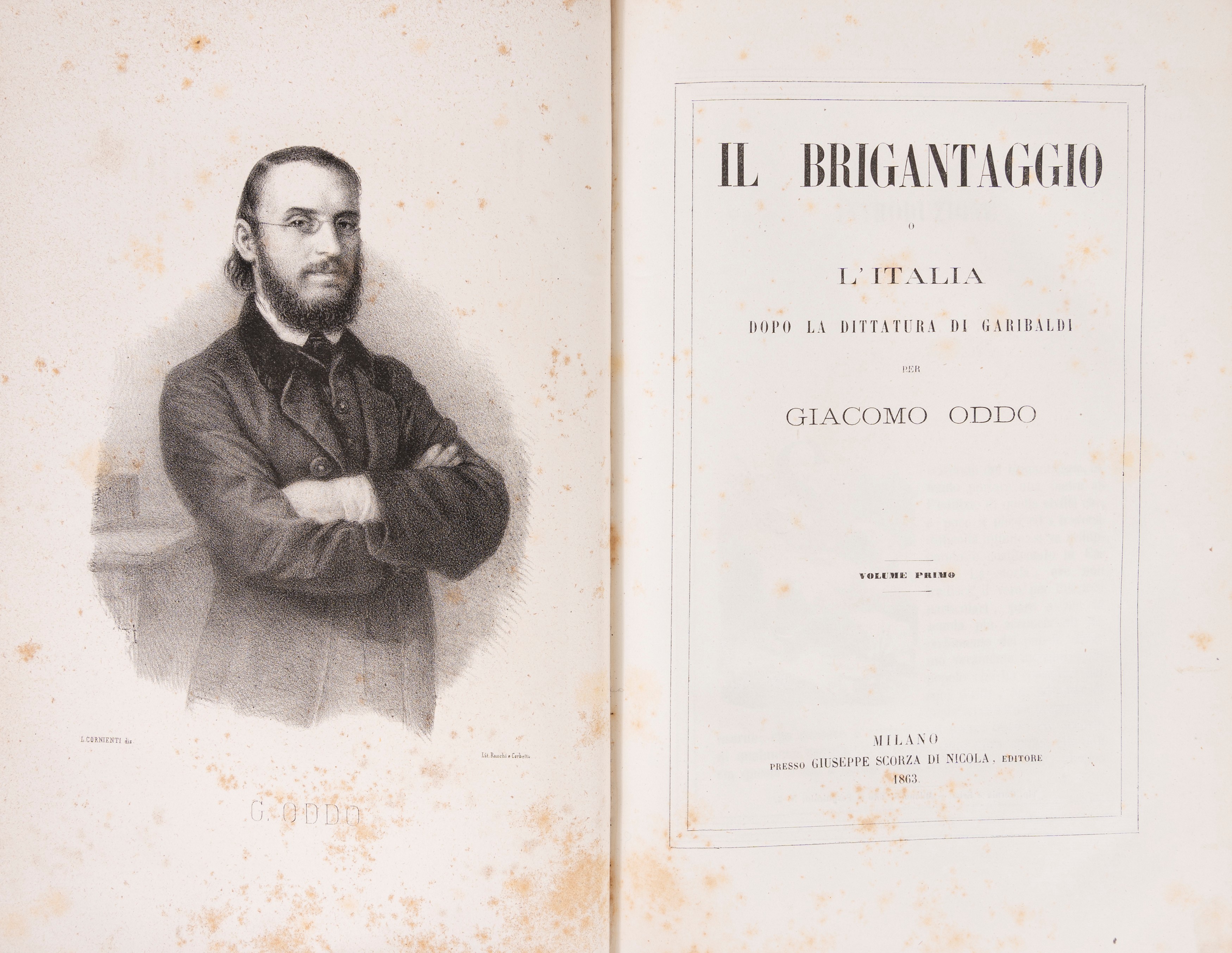 Il brigantaggio o l'Italia dopo la dittatura di Garibaldi