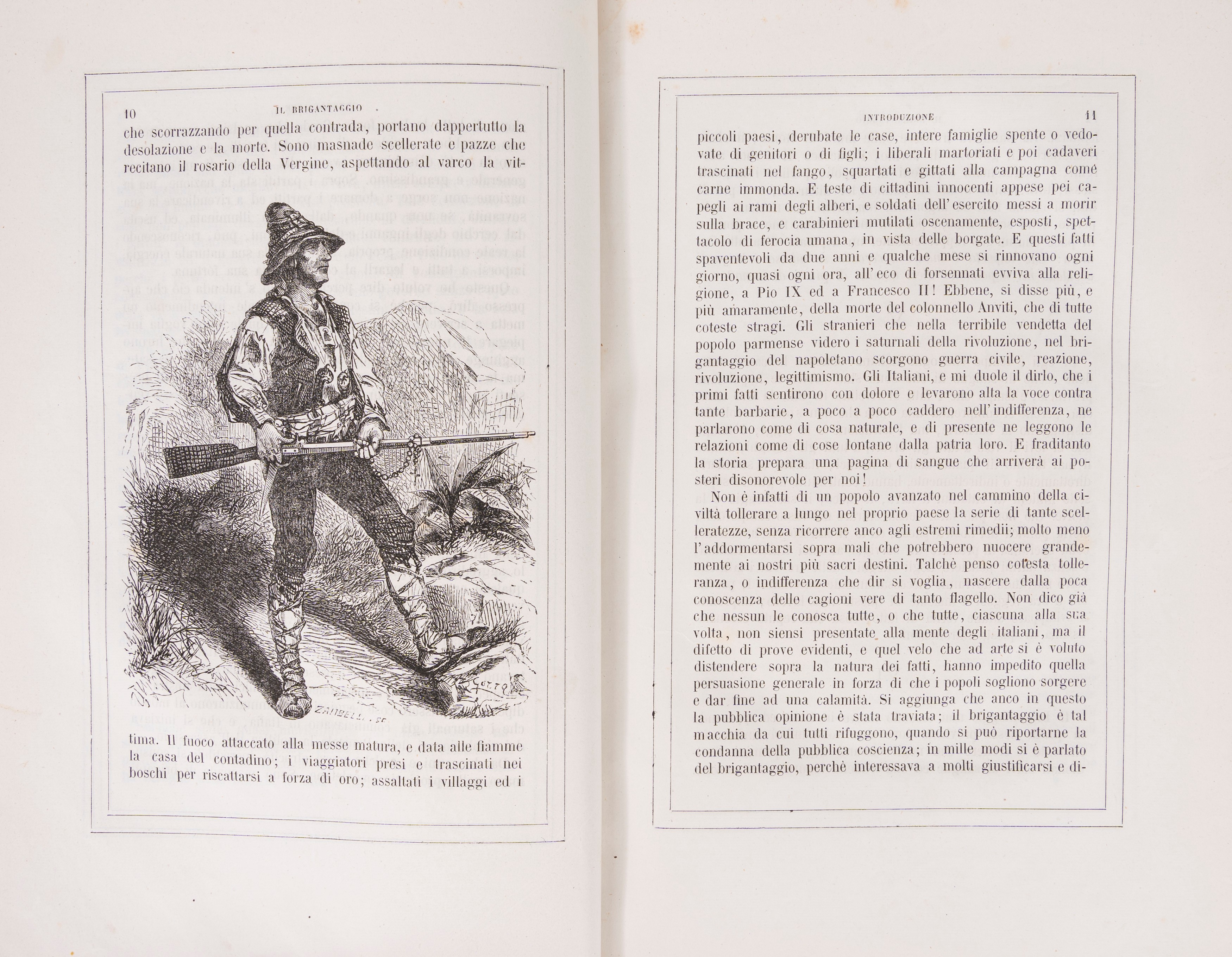 Il brigantaggio o l'Italia dopo la dittatura di Garibaldi