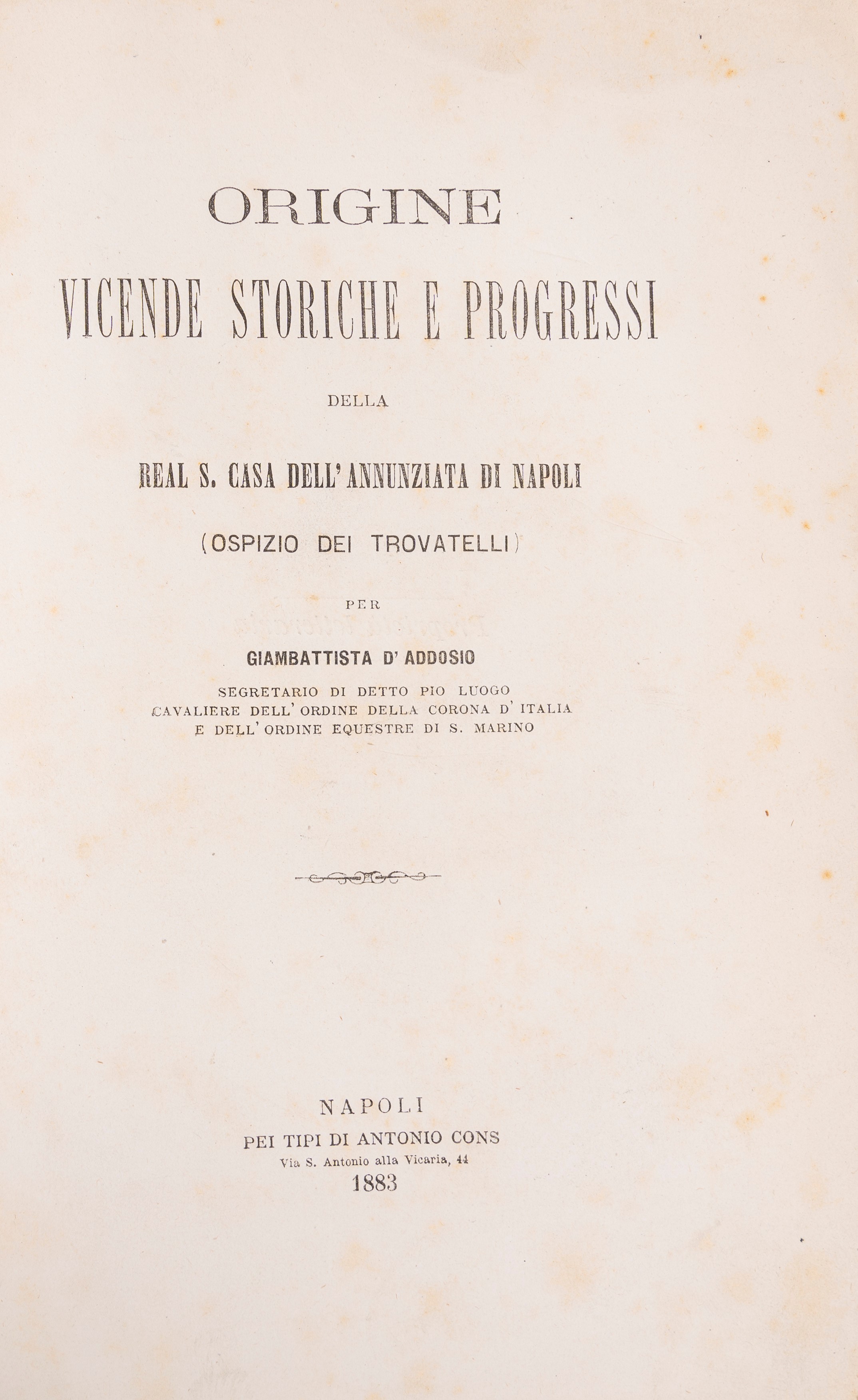 Memorie storiche-critiche-diplomatiche della Chiesa di Napoli