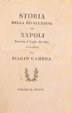 Storia della Rivoluzione di Napoli